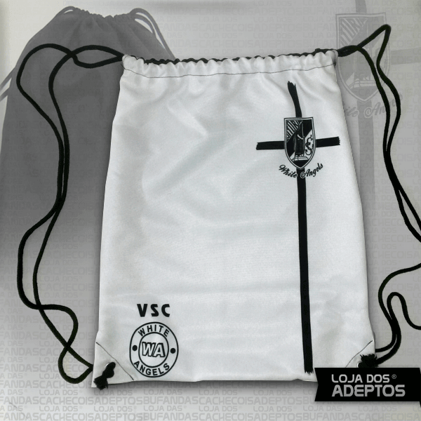 Saco Mochila White Angels Branco